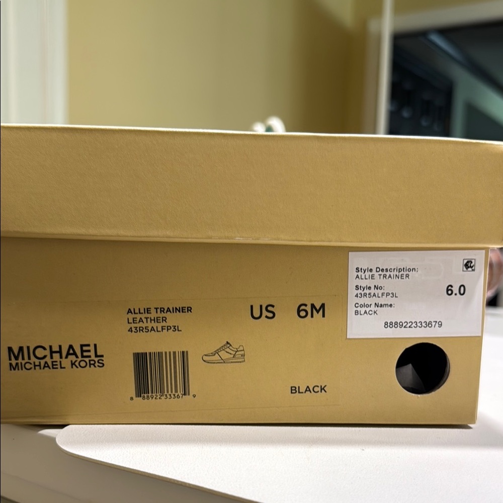 Michael Kors Black Sneakers Sleek and Stylish